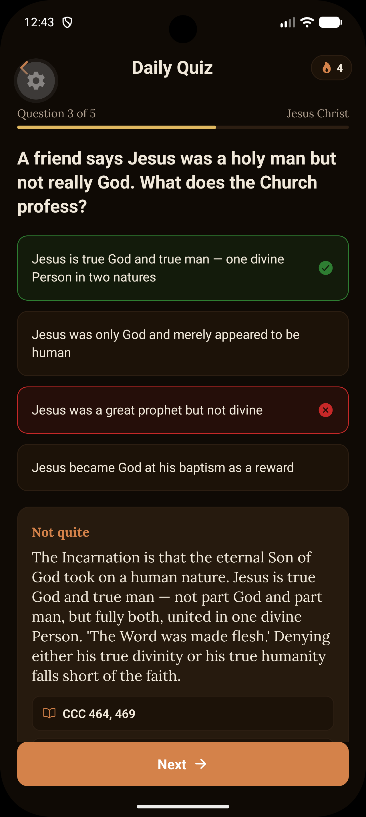 Daily Bible quiz
